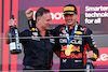 GP GIAPPONE, Christian Horner (GBR) Red Bull Racing Team Principal celebrates with 1st place  Max Verstappen (NLD) Red Bull Racing.
24.09.2023. Formula 1 World Championship, Rd 17, Japanese Grand Prix, Suzuka, Japan, Gara Day.
- www.xpbimages.com, EMail: requests@xpbimages.com © Copyright: Batchelor / XPB Images