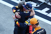 GP GIAPPONE, Gara winner Max Verstappen (NLD) Red Bull Racing celebrates with Christian Horner (GBR) Red Bull Racing Team Principal in parc ferme.
24.09.2023. Formula 1 World Championship, Rd 17, Japanese Grand Prix, Suzuka, Japan, Gara Day.
- www.xpbimages.com, EMail: requests@xpbimages.com © Copyright: Moy / XPB Images
