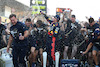 GP GIAPPONE, Max Verstappen (NLD) Red Bull Racing RB19 celebrates with the team  with Sergio Perez (MEX) Red Bull Racing RB19 e Christian Horner (GBR) Red Bull Racing Team Principal after winning the 2023 Constructors Championship.
24.09.2023. Formula 1 World Championship, Rd 17, Japanese Grand Prix, Suzuka, Japan, Gara Day.
- www.xpbimages.com, EMail: requests@xpbimages.com © Copyright: Batchelor / XPB Images