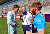 GP GIAPPONE, Alexander Albon (THA) Williams Racing with James Urwin (GBR) Williams Racing Gara Engineer e Patrick Harding (GBR) Williams Racing Personal Trainer on the grid.
24.09.2023. Formula 1 World Championship, Rd 17, Japanese Grand Prix, Suzuka, Japan, Gara Day.
- www.xpbimages.com, EMail: requests@xpbimages.com © Copyright: Batchelor / XPB Images