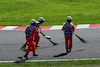 GP GIAPPONE, Marshals sweep the circuit.
24.09.2023. Formula 1 World Championship, Rd 17, Japanese Grand Prix, Suzuka, Japan, Gara Day.
 - www.xpbimages.com, EMail: requests@xpbimages.com © Copyright: Coates / XPB Images