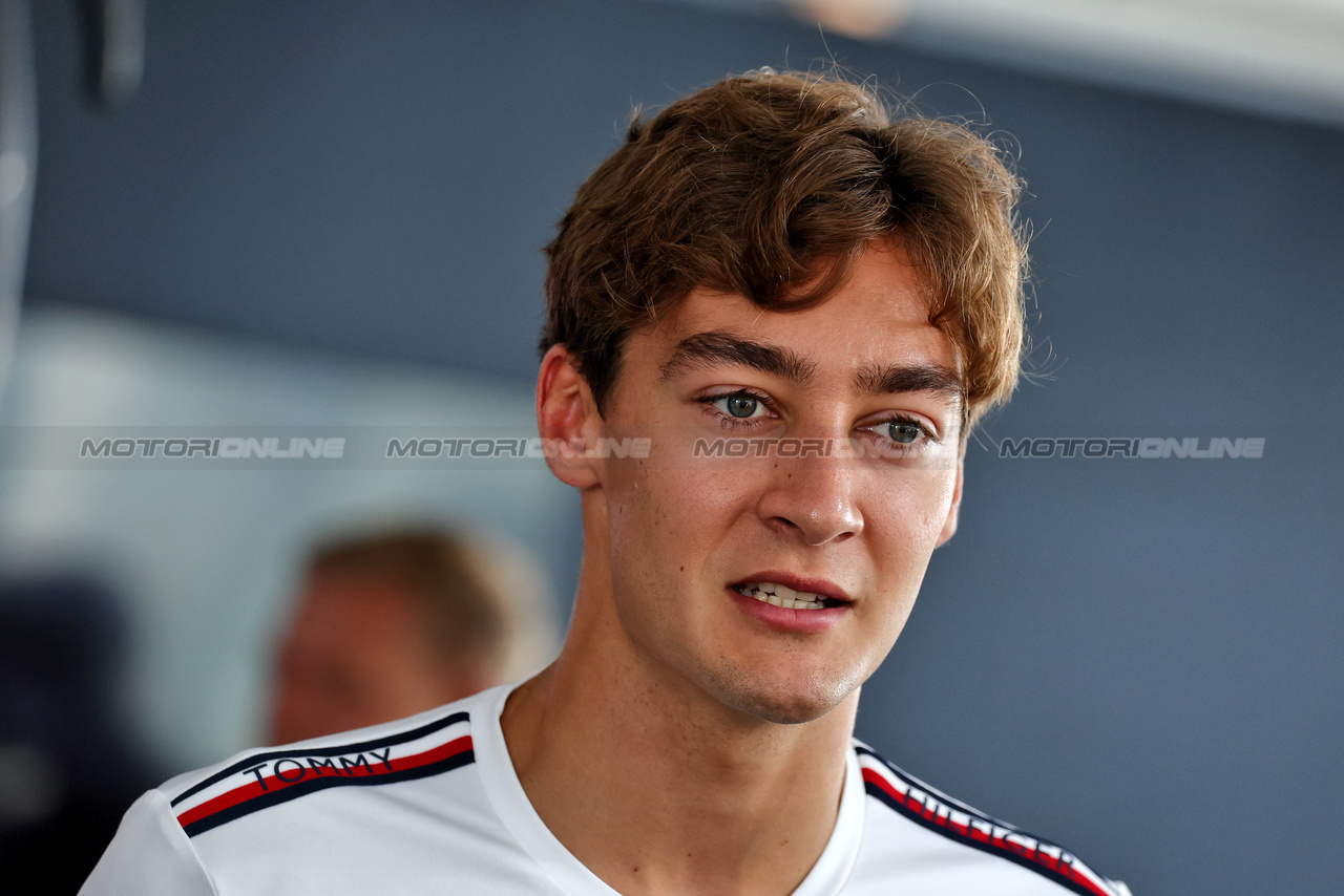 GP GIAPPONE, George Russell (GBR) Mercedes AMG F1.

21.09.2023. Formula 1 World Championship, Rd 17, Japanese Grand Prix, Suzuka, Japan, Preparation Day.

- www.xpbimages.com, EMail: requests@xpbimages.com © Copyright: Moy / XPB Images