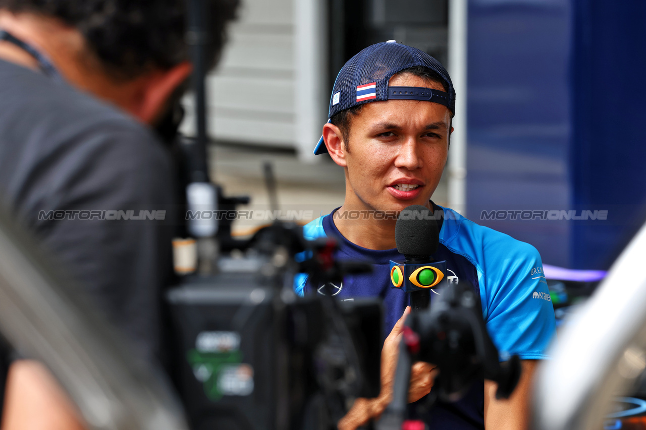 GP GIAPPONE, Alexander Albon (THA) Williams Racing.

21.09.2023. Formula 1 World Championship, Rd 17, Japanese Grand Prix, Suzuka, Japan, Preparation Day.

- www.xpbimages.com, EMail: requests@xpbimages.com © Copyright: Batchelor / XPB Images
