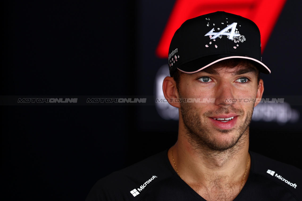 GP GIAPPONE, Pierre Gasly (FRA) Alpine F1 Team.

21.09.2023. Formula 1 World Championship, Rd 17, Japanese Grand Prix, Suzuka, Japan, Preparation Day.

 - www.xpbimages.com, EMail: requests@xpbimages.com © Copyright: Coates / XPB Images