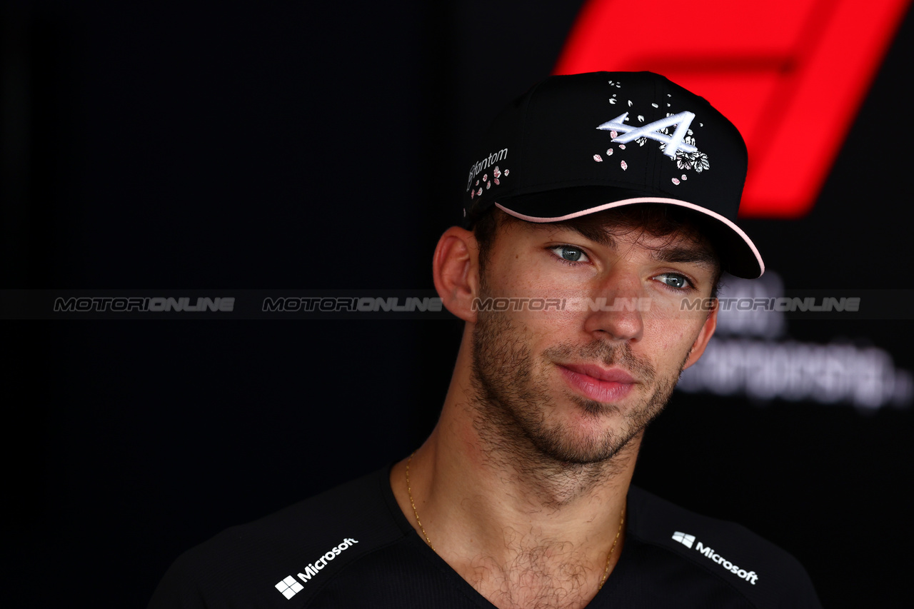 GP GIAPPONE, Pierre Gasly (FRA) Alpine F1 Team.

21.09.2023. Formula 1 World Championship, Rd 17, Japanese Grand Prix, Suzuka, Japan, Preparation Day.

 - www.xpbimages.com, EMail: requests@xpbimages.com © Copyright: Coates / XPB Images