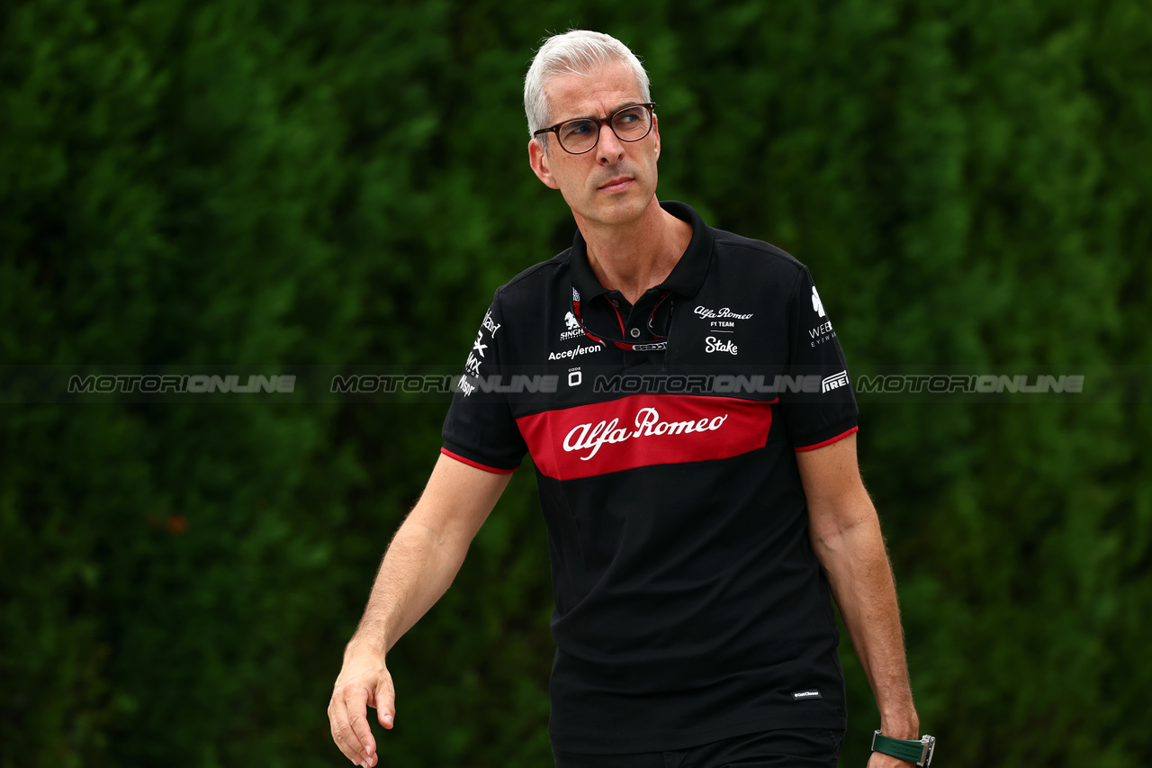 GP GIAPPONE, Alessandro Alunni Bravi (ITA) Alfa Romeo F1 Team Managing Director e Team Representative.

21.09.2023. Formula 1 World Championship, Rd 17, Japanese Grand Prix, Suzuka, Japan, Preparation Day.

- www.xpbimages.com, EMail: requests@xpbimages.com © Copyright: Batchelor / XPB Images