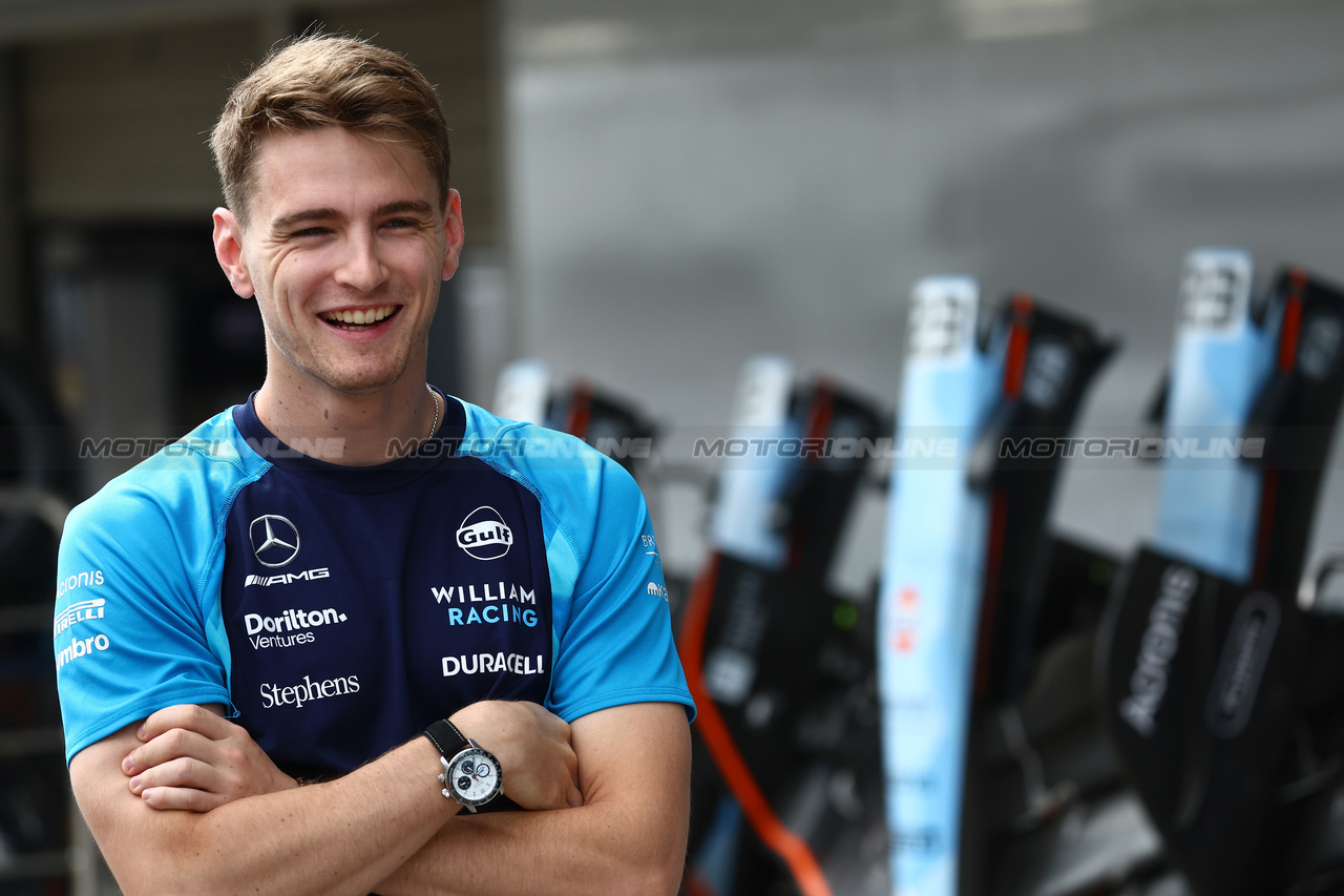 GP GIAPPONE, Logan Sargeant (USA) Williams Racing.

21.09.2023. Formula 1 World Championship, Rd 17, Japanese Grand Prix, Suzuka, Japan, Preparation Day.

- www.xpbimages.com, EMail: requests@xpbimages.com © Copyright: Batchelor / XPB Images