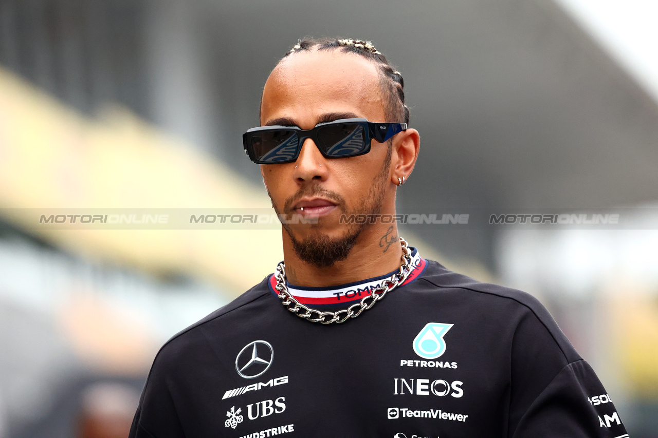 GP GIAPPONE, Lewis Hamilton (GBR) Mercedes AMG F1.

21.09.2023. Formula 1 World Championship, Rd 17, Japanese Grand Prix, Suzuka, Japan, Preparation Day.

- www.xpbimages.com, EMail: requests@xpbimages.com © Copyright: Batchelor / XPB Images