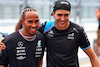 GP GIAPPONE, (L to R): Lewis Hamilton (GBR) Mercedes AMG F1 e Esteban Ocon (FRA) Alpine F1 Team with radio controlled cars.
21.09.2023. Formula 1 World Championship, Rd 17, Japanese Grand Prix, Suzuka, Japan, Preparation Day.
 - www.xpbimages.com, EMail: requests@xpbimages.com © Copyright: Coates / XPB Images