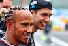 GP GIAPPONE, (L to R): Lewis Hamilton (GBR) Mercedes AMG F1 e Esteban Ocon (FRA) Alpine F1 Team with radio controlled cars.
21.09.2023. Formula 1 World Championship, Rd 17, Japanese Grand Prix, Suzuka, Japan, Preparation Day.
 - www.xpbimages.com, EMail: requests@xpbimages.com © Copyright: Coates / XPB Images