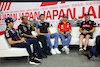 GP GIAPPONE, (L to R): Sergio Perez (MEX) Red Bull Racing; Lewis Hamilton (GBR) Mercedes AMG F1; Esteban Ocon (FRA) Alpine F1 Team; Charles Leclerc (MON) Ferrari; e Valtteri Bottas (FIN) Alfa Romeo F1 Team, in the FIA Press Conference.
21.09.2023. Formula 1 World Championship, Rd 17, Japanese Grand Prix, Suzuka, Japan, Preparation Day.
- www.xpbimages.com, EMail: requests@xpbimages.com © Copyright: Batchelor / XPB Images