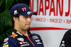 GP GIAPPONE, Sergio Perez (MEX) Red Bull Racing in the FIA Press Conference.
21.09.2023. Formula 1 World Championship, Rd 17, Japanese Grand Prix, Suzuka, Japan, Preparation Day.
- www.xpbimages.com, EMail: requests@xpbimages.com © Copyright: Batchelor / XPB Images