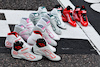 GP GIAPPONE, Alpinestars - 60th Anniversary racing boot collection.
21.09.2023. Formula 1 World Championship, Rd 17, Japanese Grand Prix, Suzuka, Japan, Preparation Day.
- www.xpbimages.com, EMail: requests@xpbimages.com © Copyright: Moy / XPB Images