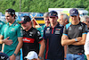 GP GIAPPONE, (L to R): Lance Stroll (CDN) Aston Martin F1 Team; Valtteri Bottas (FIN) Alfa Romeo F1 Team; Max Verstappen (NLD) Red Bull Racing; e Esteban Ocon (FRA) Alpine F1 Team - Bee Hotel at Buzzin' Corner. 
21.09.2023. Formula 1 World Championship, Rd 17, Japanese Grand Prix, Suzuka, Japan, Preparation Day.
- www.xpbimages.com, EMail: requests@xpbimages.com © Copyright: Batchelor / XPB Images