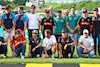 GP GIAPPONE, Sebastian Vettel (GER) with drivers e team personnel - Bee Hotel at Buzzin' Corner. 
21.09.2023. Formula 1 World Championship, Rd 17, Japanese Grand Prix, Suzuka, Japan, Preparation Day.
- www.xpbimages.com, EMail: requests@xpbimages.com © Copyright: Batchelor / XPB Images