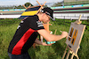 GP GIAPPONE, Nico Hulkenberg (GER) Haas F1 Team - Bee Hotel at Buzzin' Corner. 
21.09.2023. Formula 1 World Championship, Rd 17, Japanese Grand Prix, Suzuka, Japan, Preparation Day.
- www.xpbimages.com, EMail: requests@xpbimages.com © Copyright: Batchelor / XPB Images