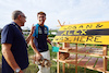 GP GIAPPONE, (L to R): Stefano Domenicali (ITA) Formula One President e CEO with Alexander Albon (THA) Williams Racing - Bee Hotel at Buzzin' Corner. 
21.09.2023. Formula 1 World Championship, Rd 17, Japanese Grand Prix, Suzuka, Japan, Preparation Day.
- www.xpbimages.com, EMail: requests@xpbimages.com © Copyright: Batchelor / XPB Images