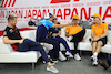 GP GIAPPONE, (L to R): Nico Hulkenberg (GER) Haas F1 Team; Alexander Albon (THA) Williams Racing FW45; Yuki Tsunoda (JPN) AlphaTauri; Lando Norris (GBR) McLaren; e Oscar Piastri (AUS) McLaren, in the FIA Press Conference.
21.09.2023. Formula 1 World Championship, Rd 17, Japanese Grand Prix, Suzuka, Japan, Preparation Day.
- www.xpbimages.com, EMail: requests@xpbimages.com © Copyright: Batchelor / XPB Images