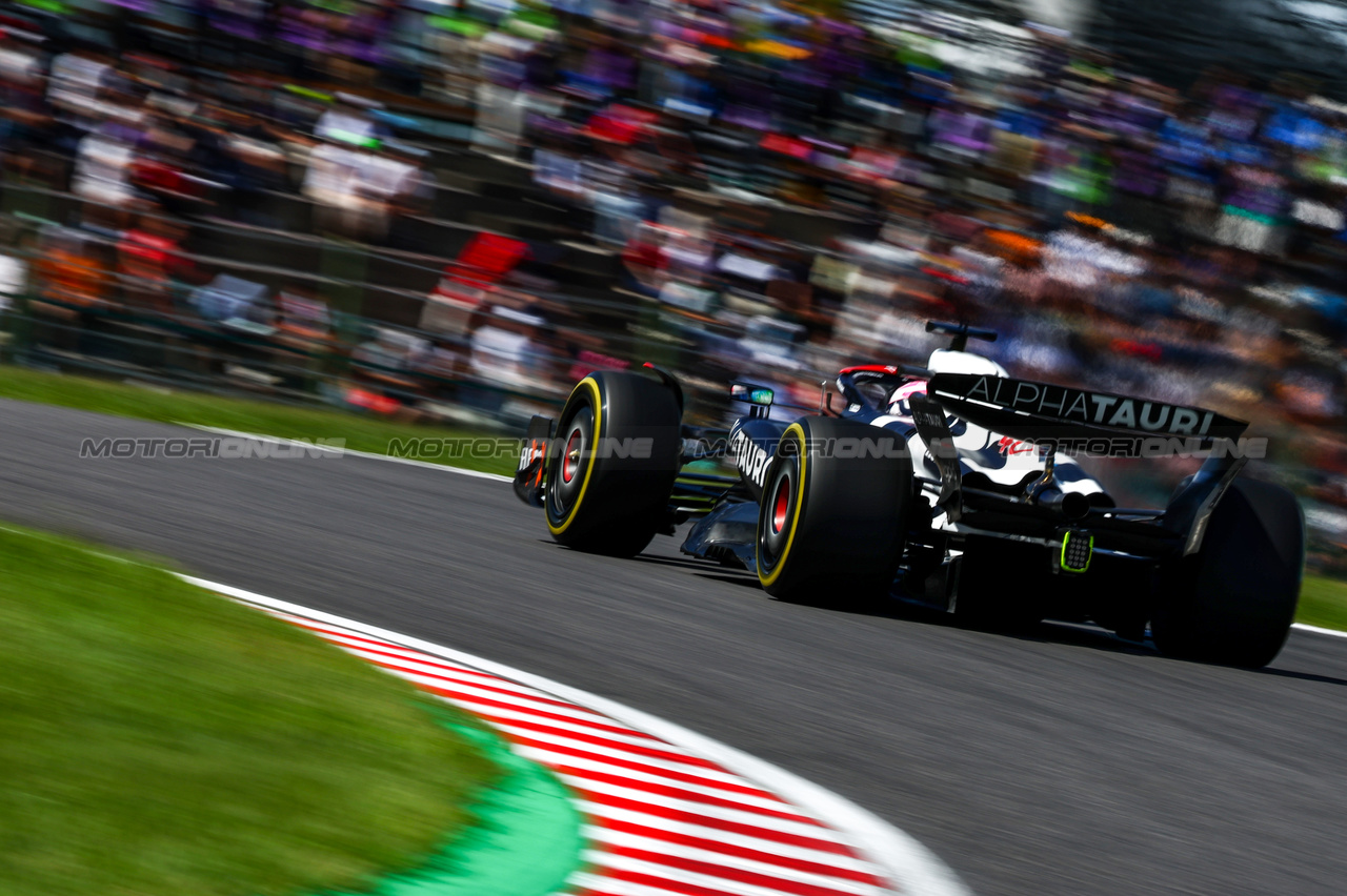 GP GIAPPONE, Liam Lawson (NZL) AlphaTauri 
23.09.2023. Formula 1 World Championship, Rd 17, Japanese Grand Prix, Suzuka, Japan, Qualifiche Day.
- www.xpbimages.com, EMail: requests@xpbimages.com © Copyright: Charniaux / XPB Images
