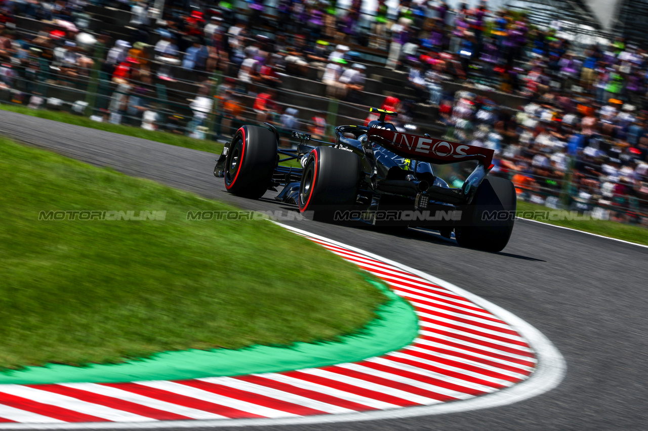 GP GIAPPONE, Lewis Hamilton (GBR), Mercedes AMG F1  
23.09.2023. Formula 1 World Championship, Rd 17, Japanese Grand Prix, Suzuka, Japan, Qualifiche Day.
- www.xpbimages.com, EMail: requests@xpbimages.com © Copyright: Charniaux / XPB Images