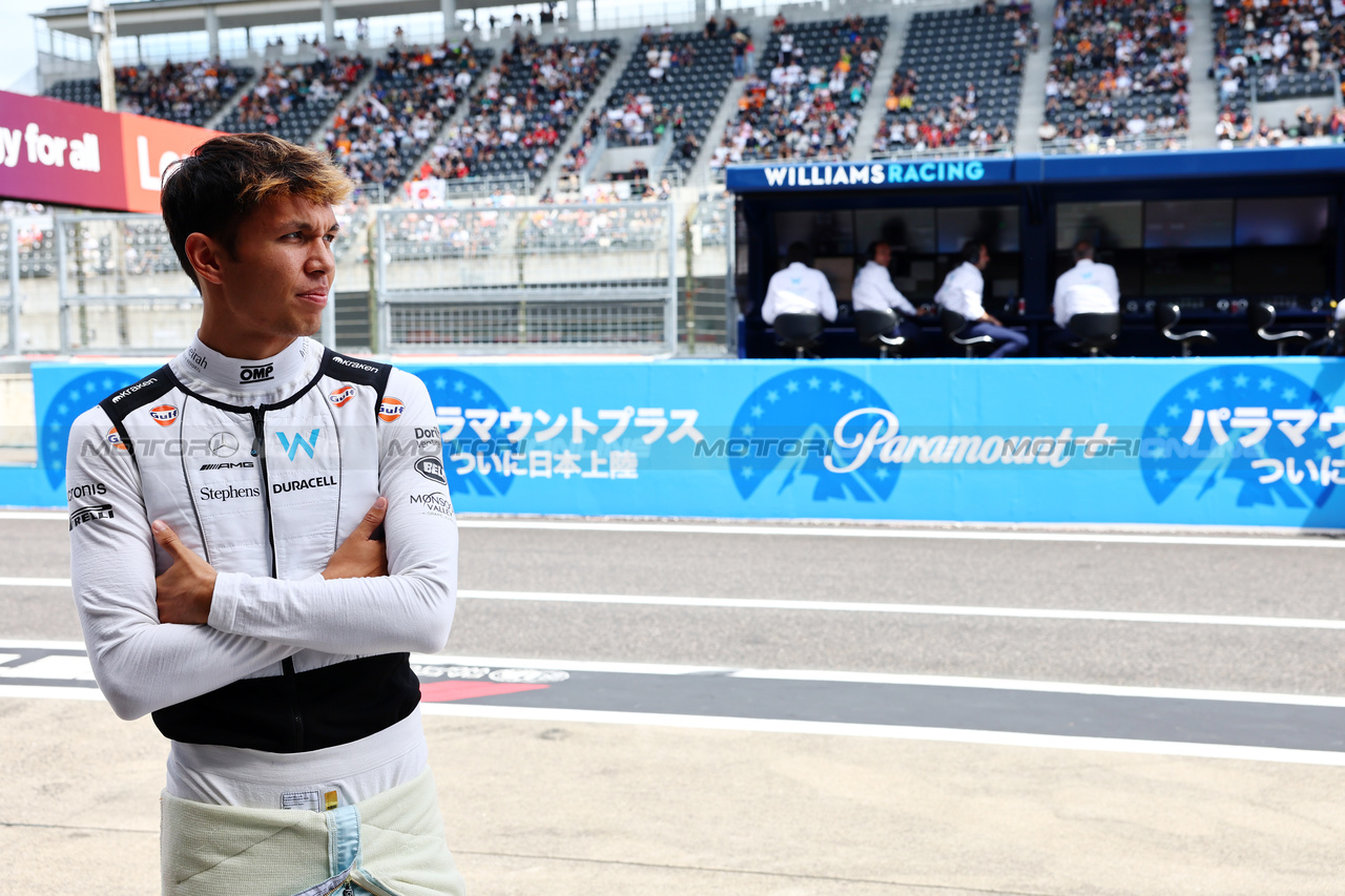 GP GIAPPONE, Alexander Albon (THA) Williams Racing.

23.09.2023. Formula 1 World Championship, Rd 17, Japanese Grand Prix, Suzuka, Japan, Qualifiche Day.

- www.xpbimages.com, EMail: requests@xpbimages.com © Copyright: Batchelor / XPB Images
