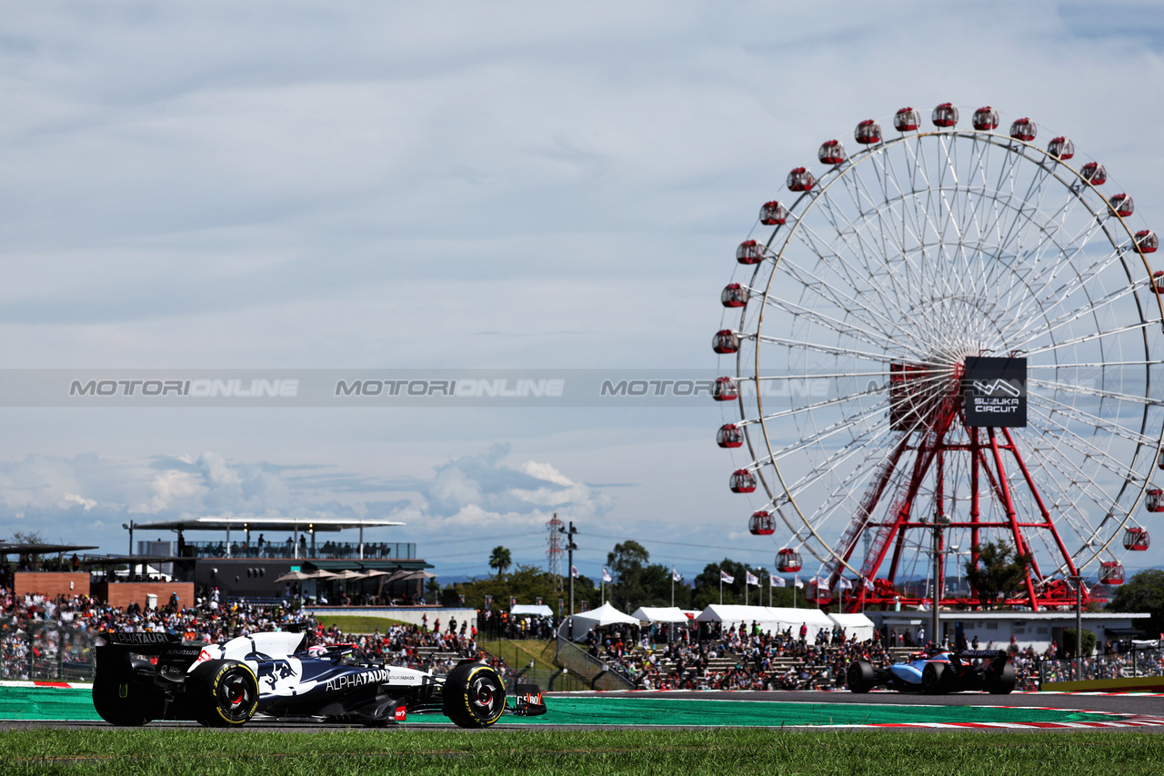 GP GIAPPONE, Liam Lawson (NZL) AlphaTauri AT04.

23.09.2023. Formula 1 World Championship, Rd 17, Japanese Grand Prix, Suzuka, Japan, Qualifiche Day.

- www.xpbimages.com, EMail: requests@xpbimages.com © Copyright: Moy / XPB Images