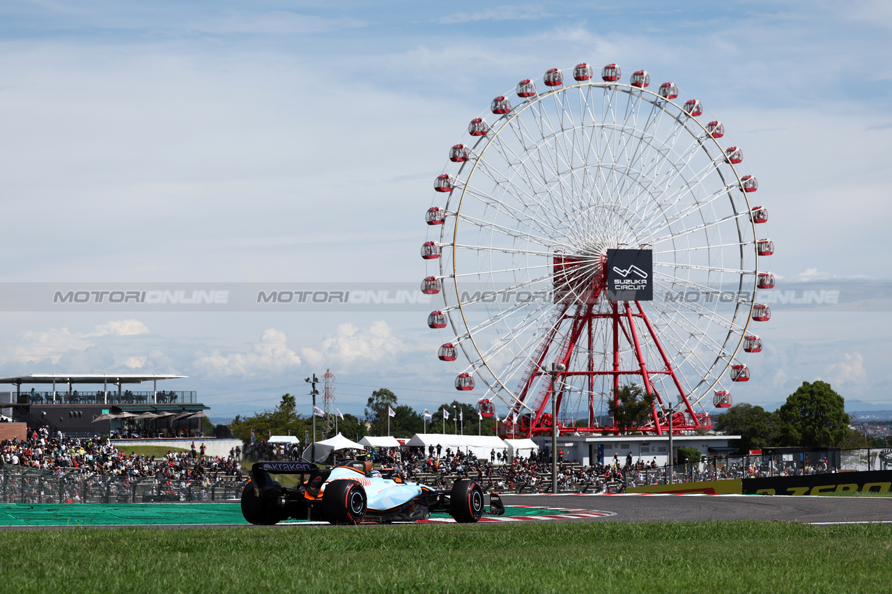 GP GIAPPONE, Logan Sargeant (USA) Williams Racing FW45.

23.09.2023. Formula 1 World Championship, Rd 17, Japanese Grand Prix, Suzuka, Japan, Qualifiche Day.

- www.xpbimages.com, EMail: requests@xpbimages.com © Copyright: Moy / XPB Images