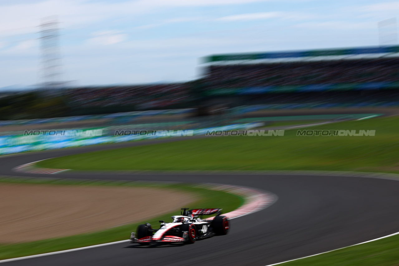 GP GIAPPONE, Kevin Magnussen (DEN) Haas VF-23.

23.09.2023. Formula 1 World Championship, Rd 17, Japanese Grand Prix, Suzuka, Japan, Qualifiche Day.

 - www.xpbimages.com, EMail: requests@xpbimages.com © Copyright: Coates / XPB Images