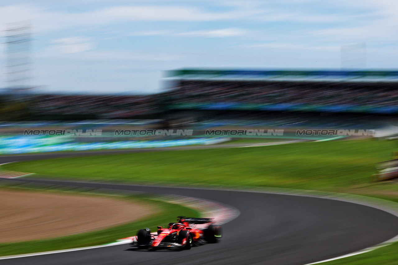 GP GIAPPONE, Charles Leclerc (MON) Ferrari SF-23.

23.09.2023. Formula 1 World Championship, Rd 17, Japanese Grand Prix, Suzuka, Japan, Qualifiche Day.

 - www.xpbimages.com, EMail: requests@xpbimages.com © Copyright: Coates / XPB Images