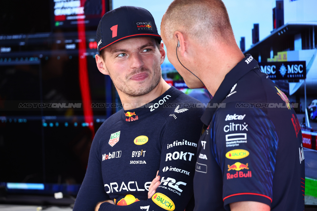 GP GIAPPONE, Max Verstappen (NLD) Red Bull Racing.

23.09.2023. Formula 1 World Championship, Rd 17, Japanese Grand Prix, Suzuka, Japan, Qualifiche Day.

- www.xpbimages.com, EMail: requests@xpbimages.com © Copyright: Batchelor / XPB Images