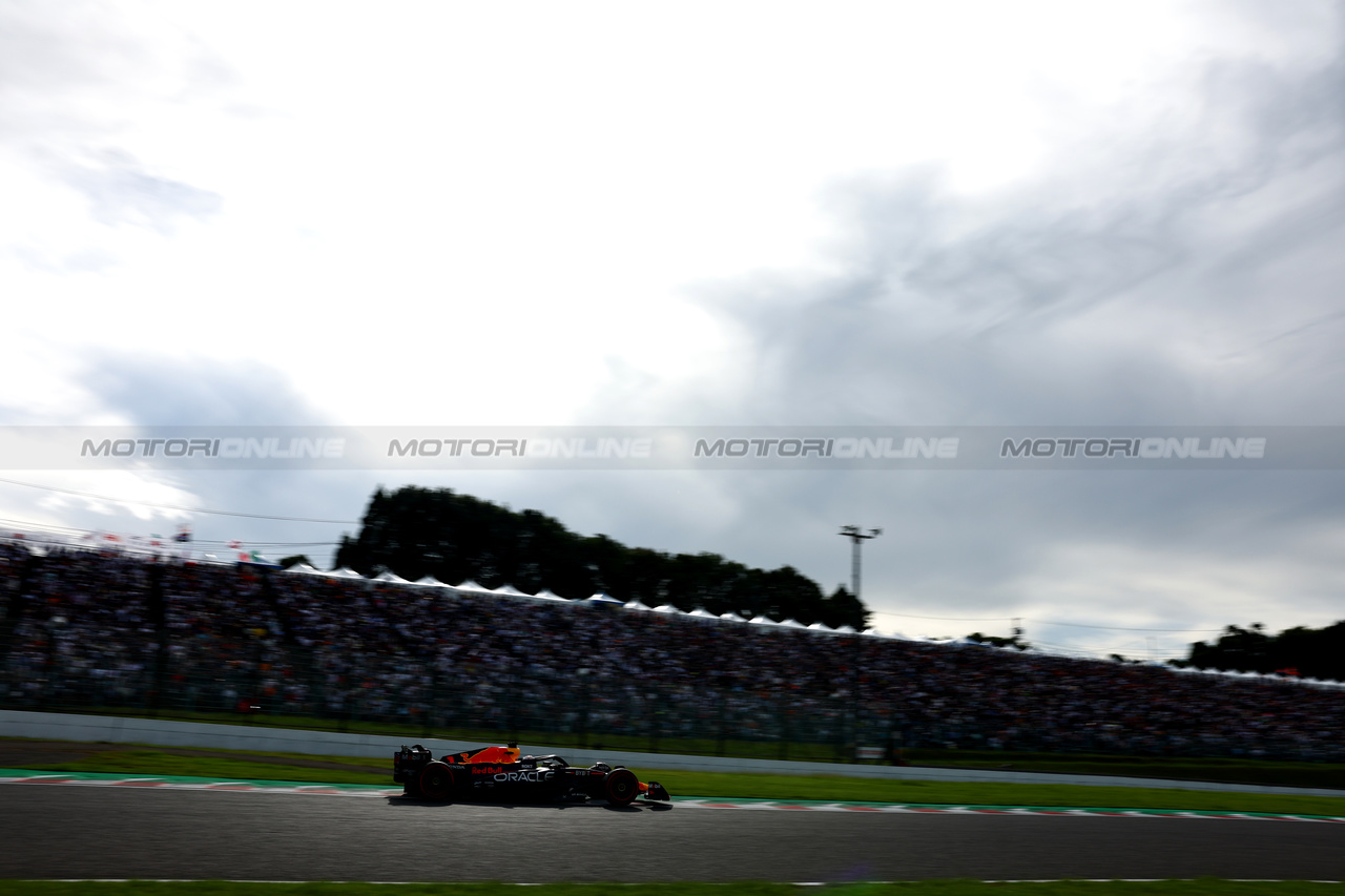 GP GIAPPONE, Max Verstappen (NLD) Red Bull Racing RB19.

23.09.2023. Formula 1 World Championship, Rd 17, Japanese Grand Prix, Suzuka, Japan, Qualifiche Day.

- www.xpbimages.com, EMail: requests@xpbimages.com © Copyright: Charniaux / XPB Images