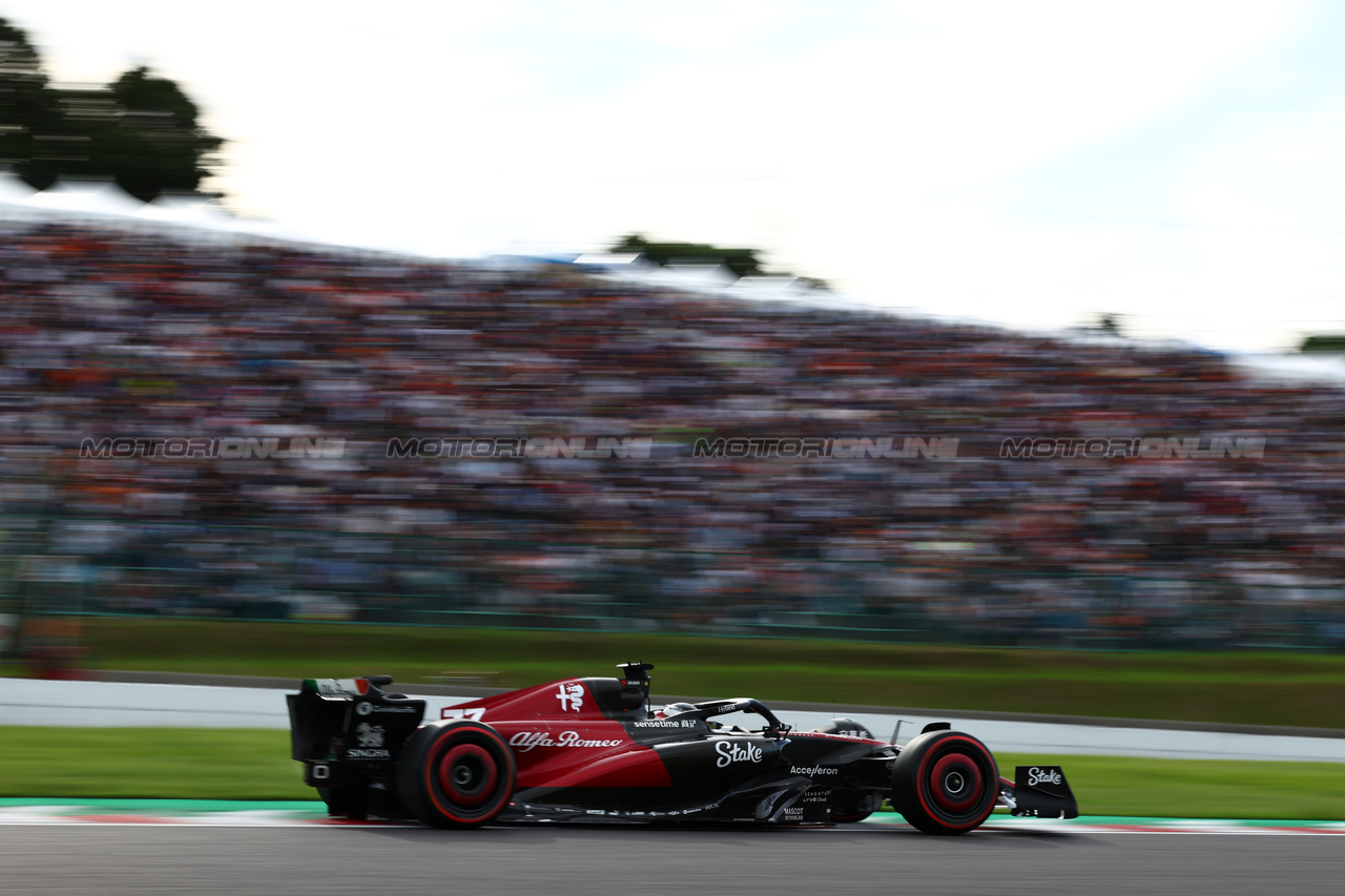 GP GIAPPONE, Valtteri Bottas (FIN) Alfa Romeo F1 Team C43.

23.09.2023. Formula 1 World Championship, Rd 17, Japanese Grand Prix, Suzuka, Japan, Qualifiche Day.

- www.xpbimages.com, EMail: requests@xpbimages.com © Copyright: Charniaux / XPB Images