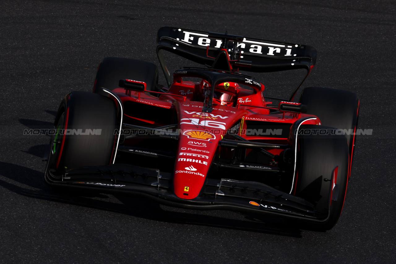 GP GIAPPONE, Charles Leclerc (MON) Ferrari SF-23.

23.09.2023. Formula 1 World Championship, Rd 17, Japanese Grand Prix, Suzuka, Japan, Qualifiche Day.

 - www.xpbimages.com, EMail: requests@xpbimages.com © Copyright: Coates / XPB Images