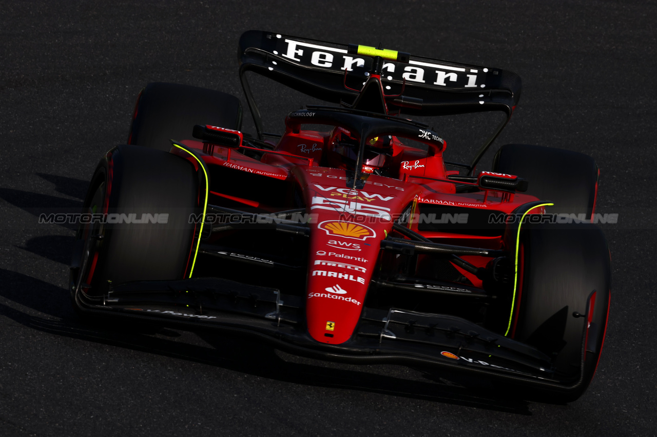 GP GIAPPONE, Carlos Sainz Jr (ESP) Ferrari SF-23.

23.09.2023. Formula 1 World Championship, Rd 17, Japanese Grand Prix, Suzuka, Japan, Qualifiche Day.

 - www.xpbimages.com, EMail: requests@xpbimages.com © Copyright: Coates / XPB Images
