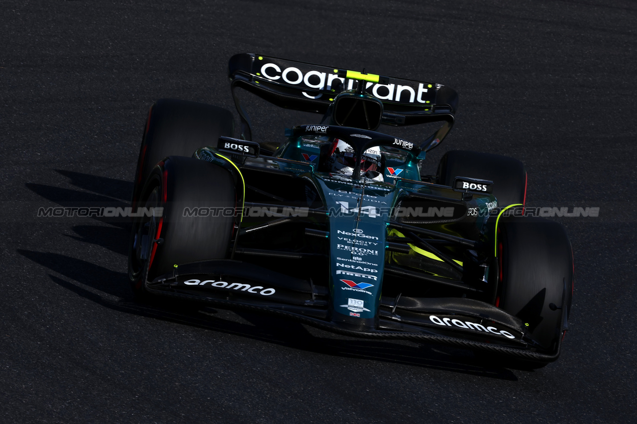 GP GIAPPONE, Fernando Alonso (ESP) Aston Martin F1 Team AMR23.

23.09.2023. Formula 1 World Championship, Rd 17, Japanese Grand Prix, Suzuka, Japan, Qualifiche Day.

 - www.xpbimages.com, EMail: requests@xpbimages.com © Copyright: Coates / XPB Images