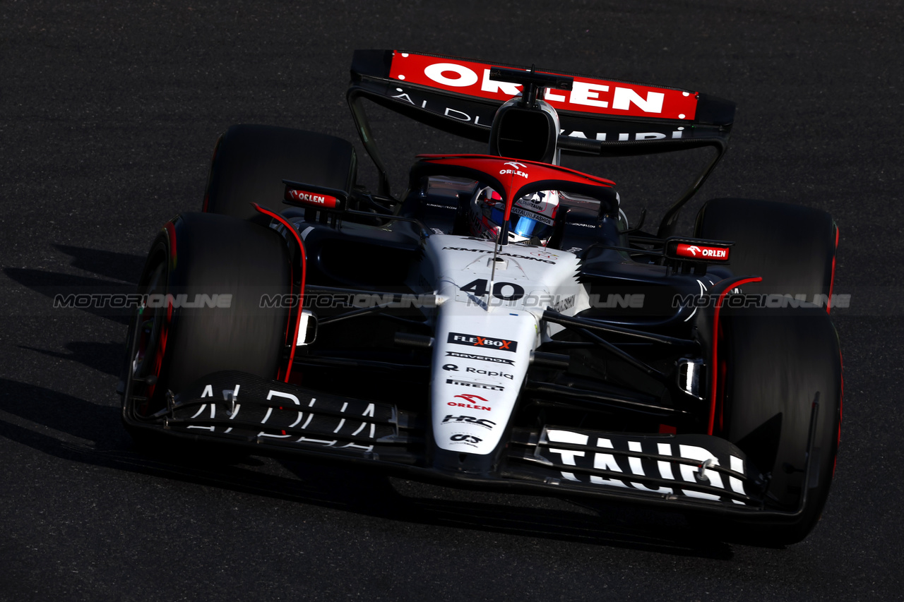 GP GIAPPONE, Liam Lawson (NZL) AlphaTauri AT04.

23.09.2023. Formula 1 World Championship, Rd 17, Japanese Grand Prix, Suzuka, Japan, Qualifiche Day.

 - www.xpbimages.com, EMail: requests@xpbimages.com © Copyright: Coates / XPB Images