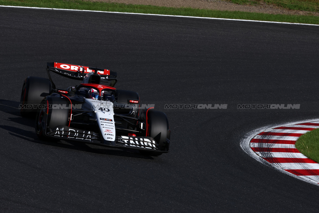 GP GIAPPONE, Liam Lawson (NZL) AlphaTauri AT04.

23.09.2023. Formula 1 World Championship, Rd 17, Japanese Grand Prix, Suzuka, Japan, Qualifiche Day.

 - www.xpbimages.com, EMail: requests@xpbimages.com © Copyright: Coates / XPB Images