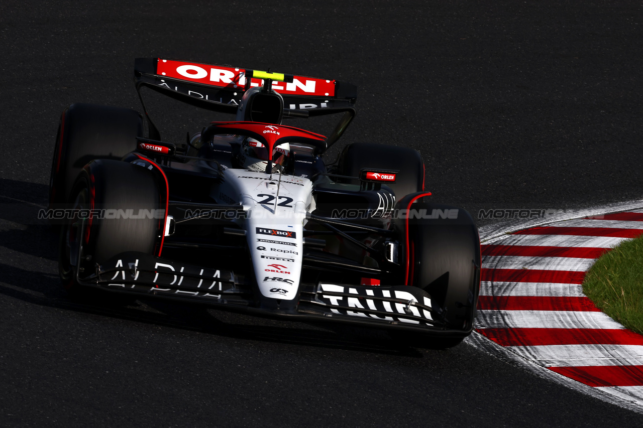 GP GIAPPONE, Yuki Tsunoda (JPN) AlphaTauri AT04.

23.09.2023. Formula 1 World Championship, Rd 17, Japanese Grand Prix, Suzuka, Japan, Qualifiche Day.

 - www.xpbimages.com, EMail: requests@xpbimages.com © Copyright: Coates / XPB Images