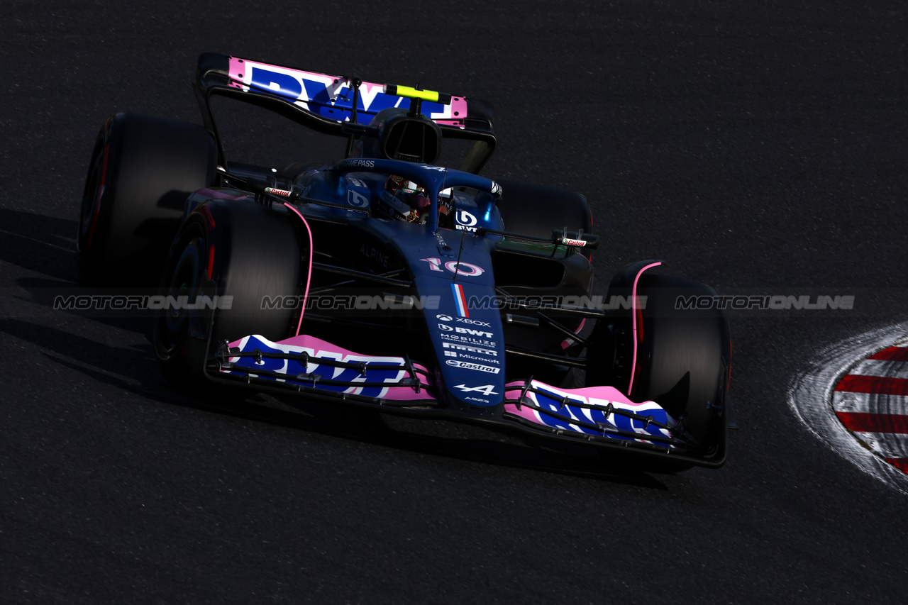 GP GIAPPONE, Pierre Gasly (FRA) Alpine F1 Team A523.

23.09.2023. Formula 1 World Championship, Rd 17, Japanese Grand Prix, Suzuka, Japan, Qualifiche Day.

 - www.xpbimages.com, EMail: requests@xpbimages.com © Copyright: Coates / XPB Images
