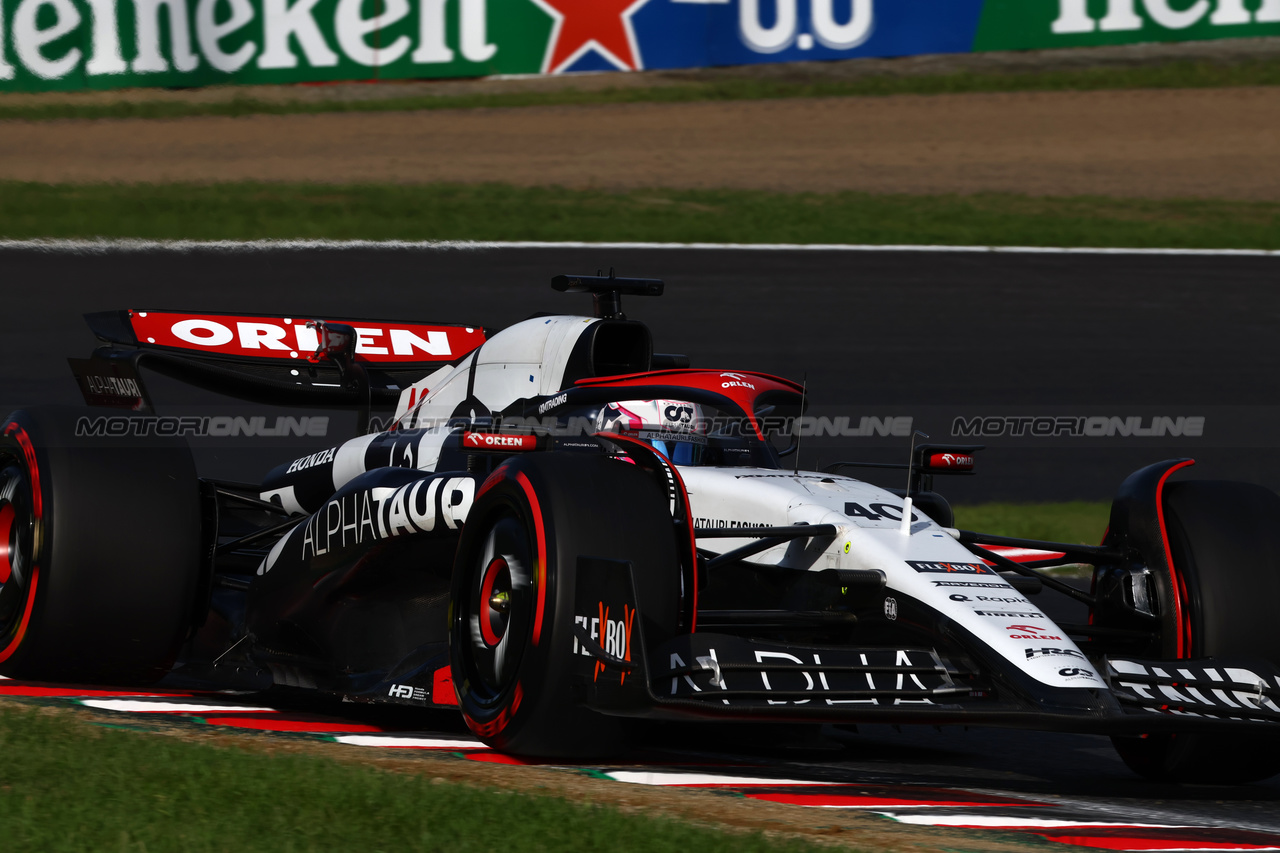 GP GIAPPONE, Liam Lawson (NZL) AlphaTauri AT04.

23.09.2023. Formula 1 World Championship, Rd 17, Japanese Grand Prix, Suzuka, Japan, Qualifiche Day.

 - www.xpbimages.com, EMail: requests@xpbimages.com © Copyright: Coates / XPB Images