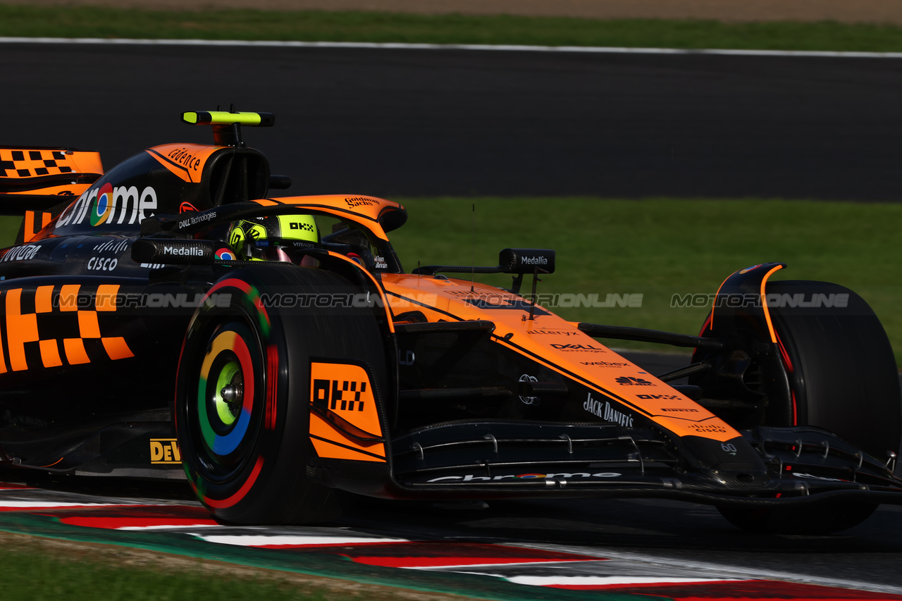 GP GIAPPONE, Lando Norris (GBR) McLaren MCL60.

23.09.2023. Formula 1 World Championship, Rd 17, Japanese Grand Prix, Suzuka, Japan, Qualifiche Day.

 - www.xpbimages.com, EMail: requests@xpbimages.com © Copyright: Coates / XPB Images