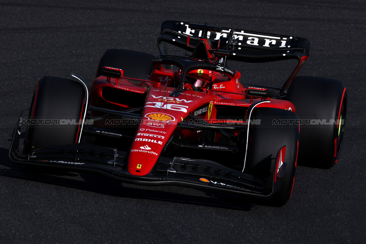 GP GIAPPONE, Charles Leclerc (MON) Ferrari SF-23.

23.09.2023. Formula 1 World Championship, Rd 17, Japanese Grand Prix, Suzuka, Japan, Qualifiche Day.

 - www.xpbimages.com, EMail: requests@xpbimages.com © Copyright: Coates / XPB Images