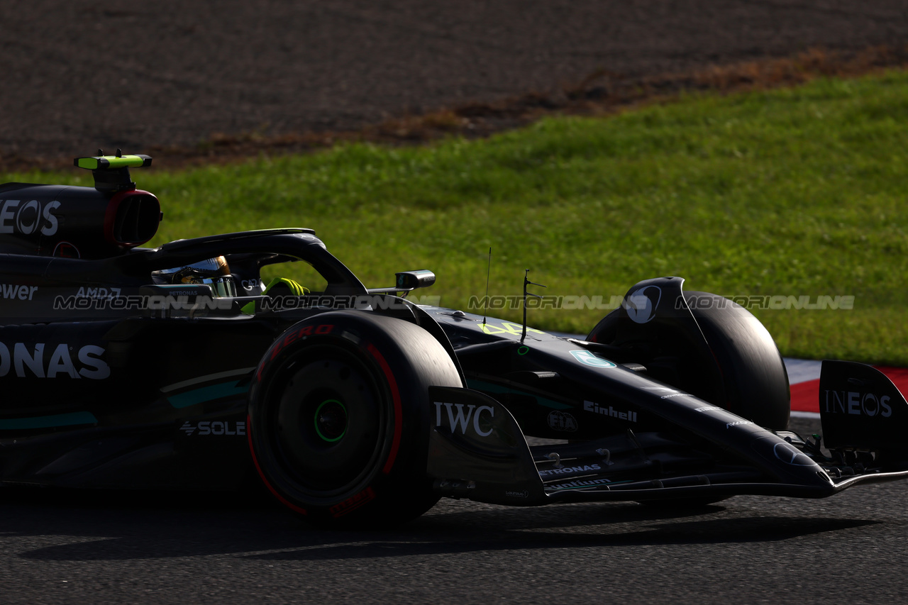 GP GIAPPONE, Lewis Hamilton (GBR) Mercedes AMG F1 W14.

23.09.2023. Formula 1 World Championship, Rd 17, Japanese Grand Prix, Suzuka, Japan, Qualifiche Day.

 - www.xpbimages.com, EMail: requests@xpbimages.com © Copyright: Coates / XPB Images