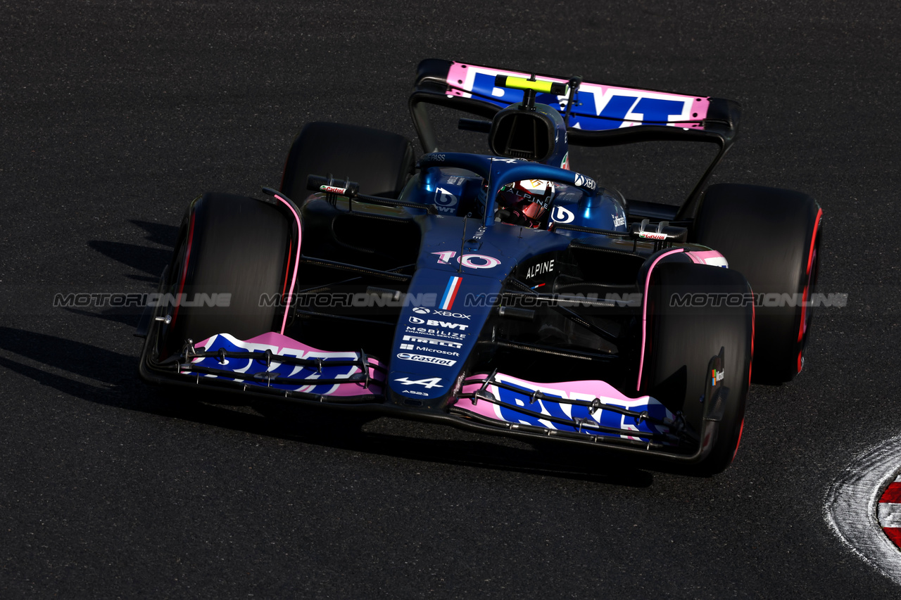 GP GIAPPONE, Pierre Gasly (FRA) Alpine F1 Team A523.

23.09.2023. Formula 1 World Championship, Rd 17, Japanese Grand Prix, Suzuka, Japan, Qualifiche Day.

 - www.xpbimages.com, EMail: requests@xpbimages.com © Copyright: Coates / XPB Images