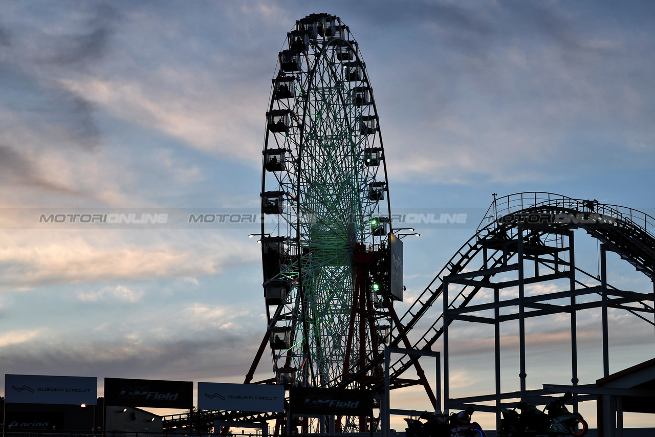 GP GIAPPONE, Circuit Atmosfera - ferris wheel at night.

23.09.2023. Formula 1 World Championship, Rd 17, Japanese Grand Prix, Suzuka, Japan, Qualifiche Day.

- www.xpbimages.com, EMail: requests@xpbimages.com © Copyright: Moy / XPB Images