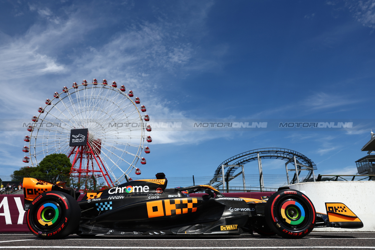 GP GIAPPONE, Oscar Piastri (AUS) McLaren MCL60.

23.09.2023. Formula 1 World Championship, Rd 17, Japanese Grand Prix, Suzuka, Japan, Qualifiche Day.

- www.xpbimages.com, EMail: requests@xpbimages.com © Copyright: Batchelor / XPB Images