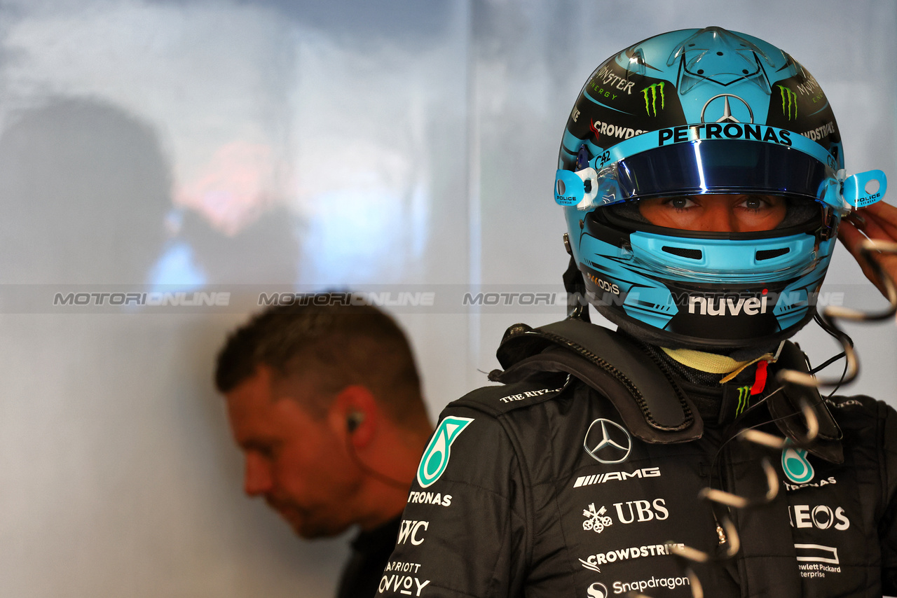 GP GIAPPONE, George Russell (GBR) Mercedes AMG F1.

23.09.2023. Formula 1 World Championship, Rd 17, Japanese Grand Prix, Suzuka, Japan, Qualifiche Day.

- www.xpbimages.com, EMail: requests@xpbimages.com © Copyright: Batchelor / XPB Images