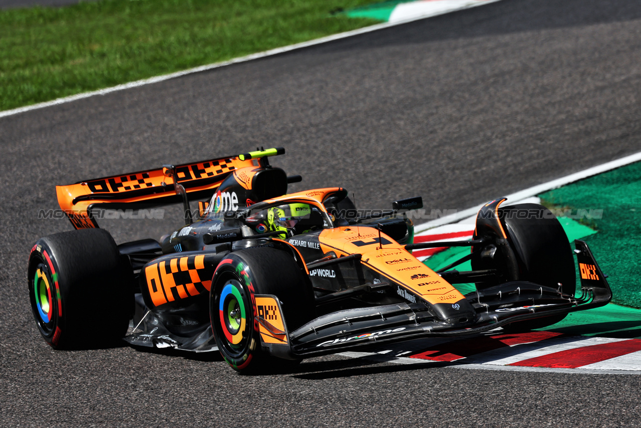 GP GIAPPONE, Lando Norris (GBR) McLaren MCL60.

23.09.2023. Formula 1 World Championship, Rd 17, Japanese Grand Prix, Suzuka, Japan, Qualifiche Day.

- www.xpbimages.com, EMail: requests@xpbimages.com © Copyright: Moy / XPB Images