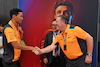 GP GIAPPONE, (L to R): Ryo Hirakawa (JPN) McLaren Reserve Driver with Akio Toyoda (JPN) President Toyota Motor Corporation e Zak Brown (USA) McLaren Executive Director.
23.09.2023. Formula 1 World Championship, Rd 17, Japanese Grand Prix, Suzuka, Japan, Qualifiche Day.
- www.xpbimages.com, EMail: requests@xpbimages.com © Copyright: Moy / XPB Images