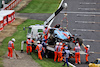 GP GIAPPONE, The Williams Racing FW45 of Logan Sargeant (USA) is recovered back to the pits on the back of a truck after he crashed in qualifying.
23.09.2023. Formula 1 World Championship, Rd 17, Japanese Grand Prix, Suzuka, Japan, Qualifiche Day.
- www.xpbimages.com, EMail: requests@xpbimages.com © Copyright: Moy / XPB Images